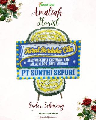 Papan Bunga Duka di Kasu