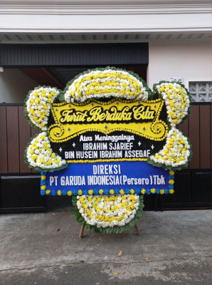 Papan Bunga Duka di Kasu
