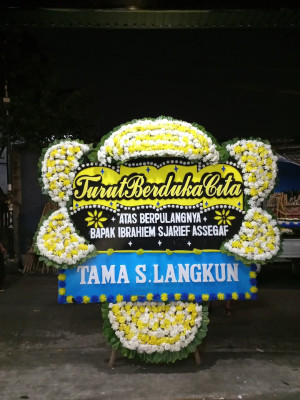 Papan Bunga Duka di Kasu